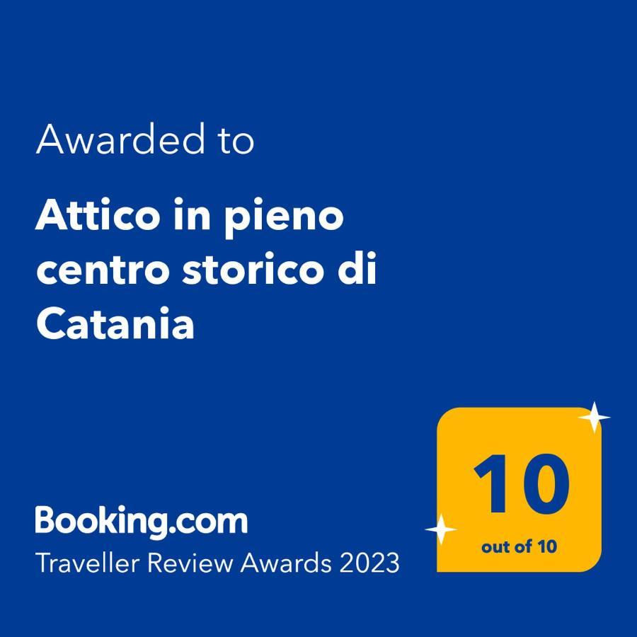 Attico In Pieno Centro Storico Di Catania Apartamento Exterior foto